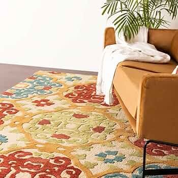 OBEETEE Carpets | Summer Refresh Collection | Ika Hand Tufted Multicolor Woollen and Cotton Rugs.