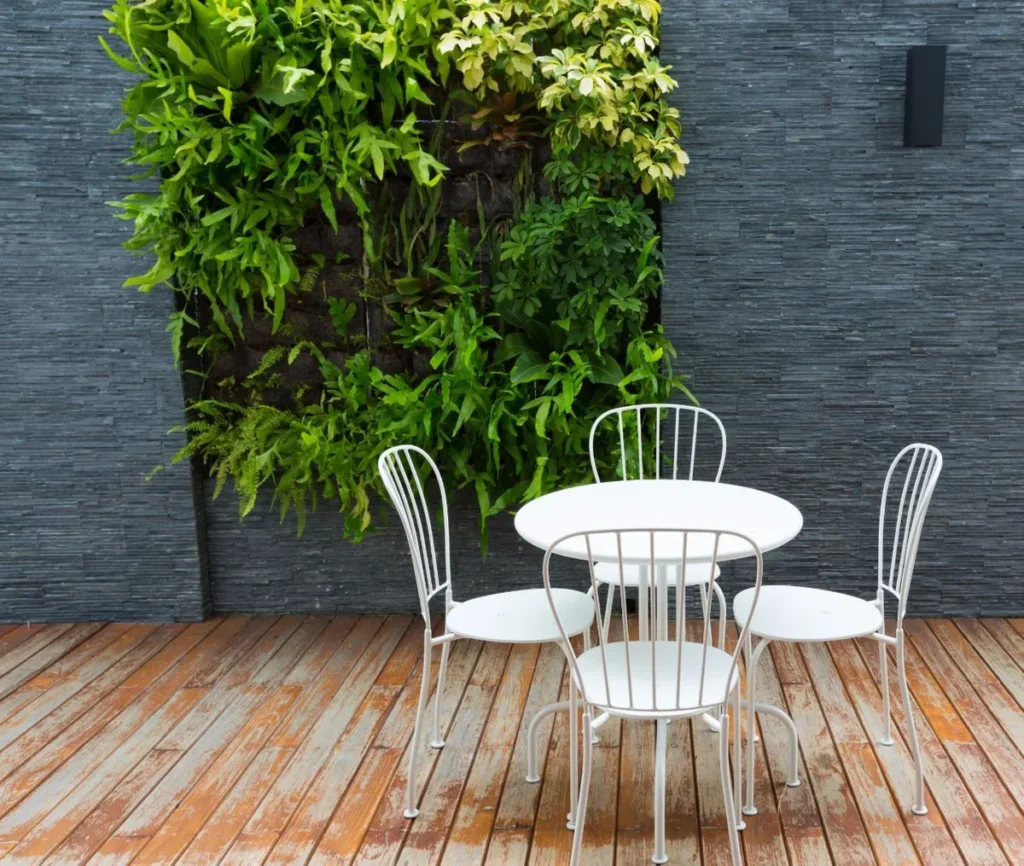 IKEA Garden Patio Seating Chair and Table Set for Outdoor Balcony & Garden Coffee.