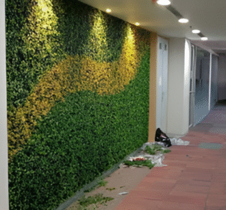 Artificial Vertical Grass Walls