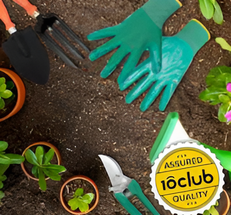 Kraft Seeds by 10CLUB Gardening Hand Tools Set - 6 Pieces
