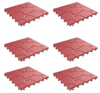 KK Concrete Dumble Paver Tile, for Pavement