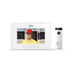Gray Godrej Video Door Phone LCD 3.5 Inch ST-LBS81080, For Home, Wifi