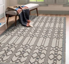 OBEETEE Carpets | Summer Refresh | Portico | Hand Woven Woollen and Cotton Dhurrie | Handmade with Wool and Cotton