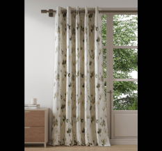 Ddecor Curtain Pack of 1, Polyster Jacquard Curtain, Door 7 FT, Rondure, Room Darkening