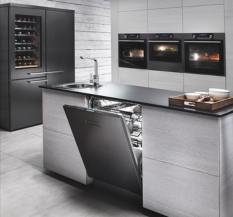 Wooden Grey Hafele Kitchen And Wardrobes - Copy