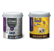 Asian Paints Ultima Weather Proof Exterior Emulsion 4 LTR (White)