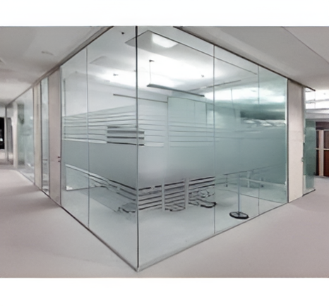 Modiguard Transparent Frameless Glass Office Partitions