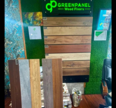 Wooden Brown Green Panel Wood Floors, For Residential, Thickness: 8 mm
