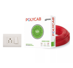 Switches Polycab Wires Cables, Wire Size: 1.5 sqmm