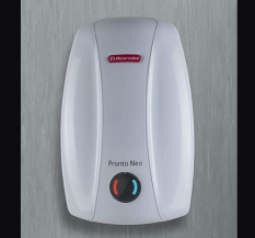 Racold Altroi+ 3L 3KW Vertical Instant Water Heater (Geyser) White with Free Standard Installation & Pipes Smart LED