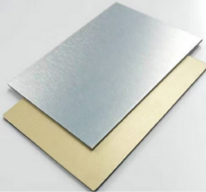 Panel Thickness 1 mm Grey ANd Yellow Virgo ACP Sheet