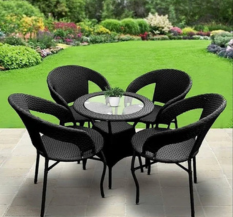 Iron Garden Chair Set, Without Armrest IKEA