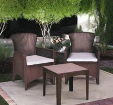 Nilkamal Breeze Plastic Patio Seating Set.