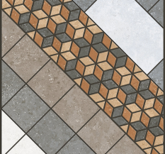 Johnson Endura 400x400 Vitrified Designer Matt Finish Outdoor Floor Tiles.