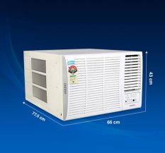 Voltas 1.5 Ton 5 Star, 2-in-1 Adjustable Mode Window AC (Copper Condenser, Inverter Compressor, Anti-Freeze Thermostat, WAC 185V Vertis Elite A, White)