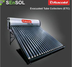 300 LPD Racold Solar Water Heater.