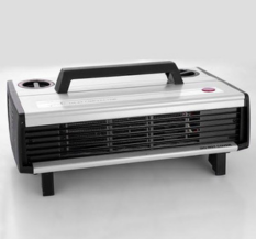 USHA Heat Convector 812 T 2000-Watt with Instant Heating Feature Room Heater(Black)