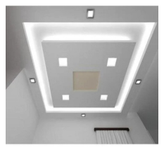 Armstrong Gypsum False Ceiling, Thickness: 12 mm.