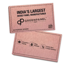 Wood GreenPanel Plain 17 mm Exterior MDF Board