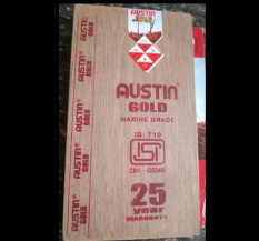 Austin Gold Marine Plywood, For Furniture, 8x4 sq ft