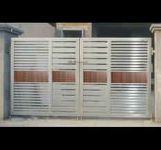Fencing & Gates Mild Steel Metal Fence Gate, For Home/Office/Factory