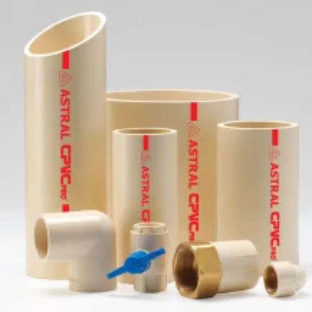 Astral CPVC Pipe Fittings, Size/Diameter: 2.5 inch, 3 m