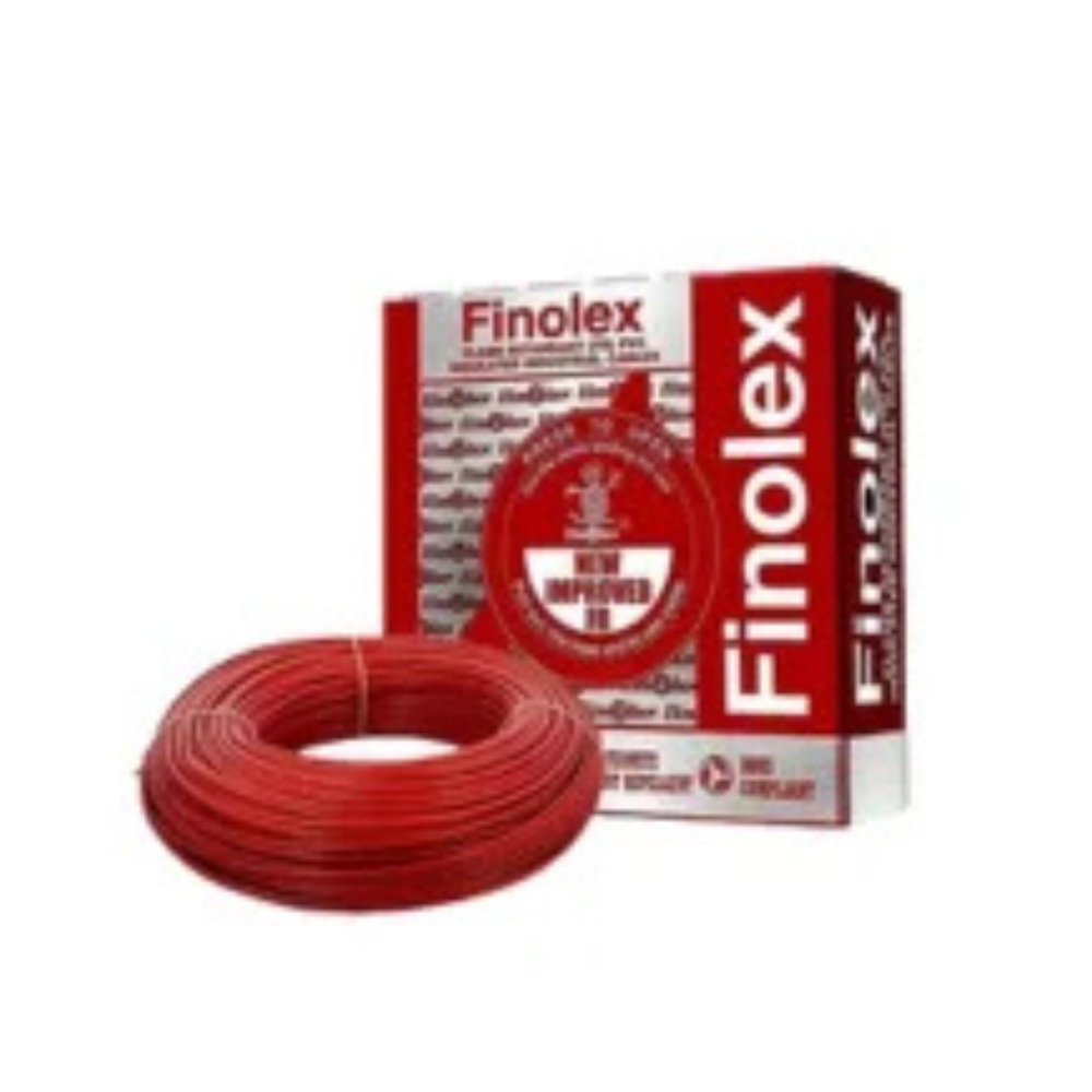 Finolex 2.5-Sqmm FR PVC Insulated Cable (Red, 90 Mtr)
