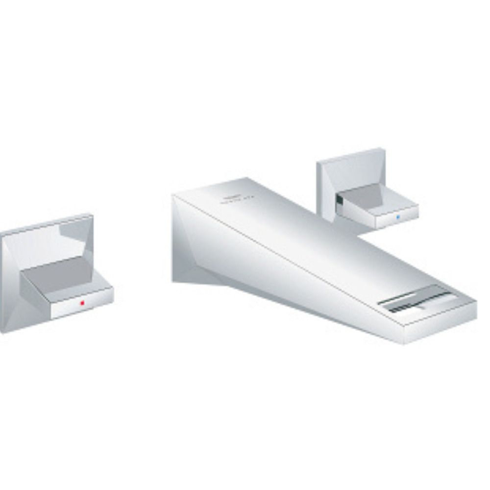 Allure Brilliant Three-hole basin mixer 1/2″ M-Size