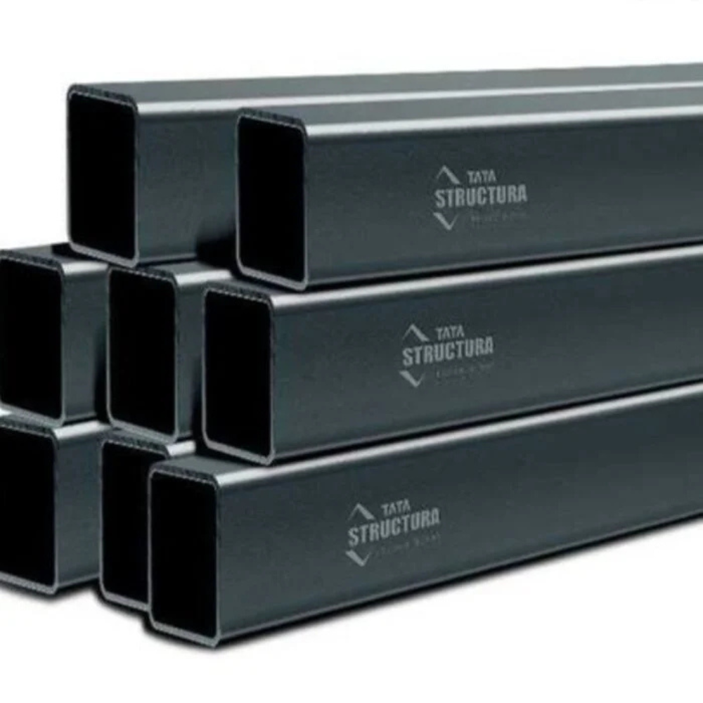 Tata Structura Rectangular Structural Steel Tubes, Steel Grade: 2062, Size: 40x20mm