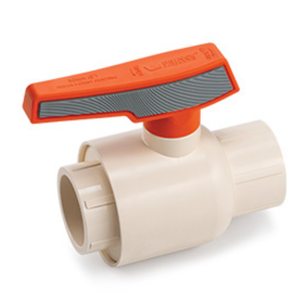 Ball Valve With Rubberized Gripper Handle