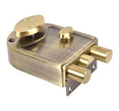 Europa Smart Key Dead Bolt Main Door Lock, 20mm (Antique Brass, 7013).