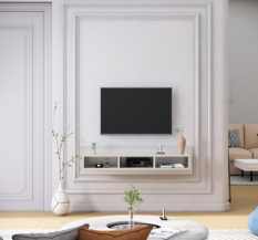 ‎Custom-built or modular offerings TV Unit for Living Room, Bedroom Unit Wall Mount with Storage, TV Console, TV Stand