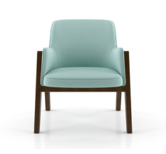 Urban Ladder Carven Lounge Chair (Colour : Aqua)