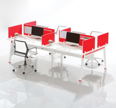 Featherlite Perform L Shaped Office Workstation