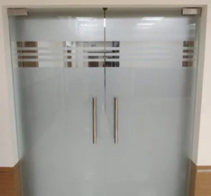 Saint Gobain Transparent Toughened Glass Door, For Office