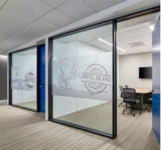 Modi Guard Plain Toughened Glass Doors and Partitions.