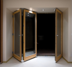 AIS 36 mm UPVC Slide And Fold Door.