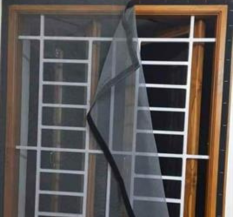 Saint Gobain Fiber Glass White Window Mosquito Net (4 ft x 5 mm, 25 ft x 20 mm, White).