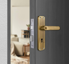 Godrej Locking Solutions and Systems Mortise Door Lock | Handle Set | ELC 09 | 6-Lever Locking Mechanism.